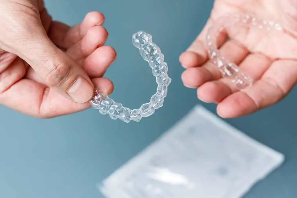 Invisalign treatment progress